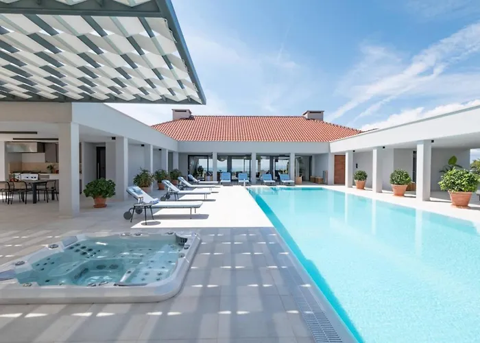 Luxury Bracchia Magic Retreat I With Heated Pool, Sauna And Jacuzzi On Brac Βίλα Škrip