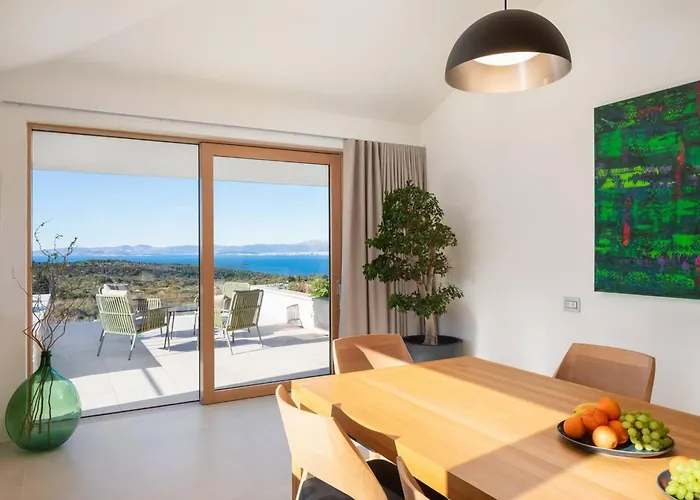 Luxury Bracchia Magic Retreat I With Heated Pool, Sauna And Jacuzzi On Brac Škrip